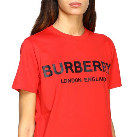 red burberry shirt sale|Burberry t shirt original price.